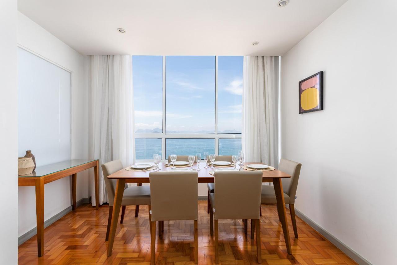 Belissimo Em Copacabana - Vista Para O Mar - A1103 Z3 ريو دي جانيرو المظهر الخارجي الصورة