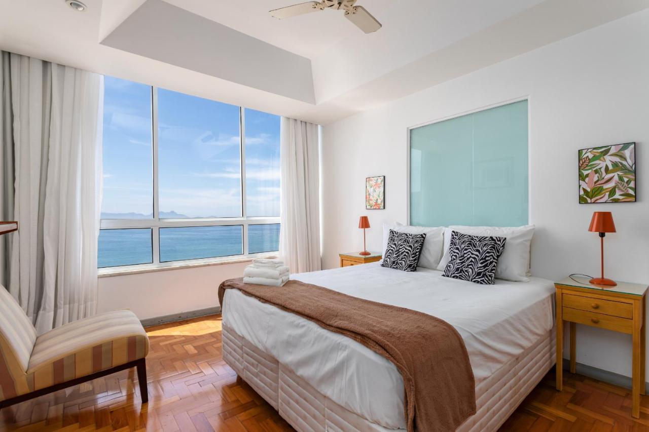 Belissimo Em Copacabana - Vista Para O Mar - A1103 Z3 ريو دي جانيرو المظهر الخارجي الصورة
