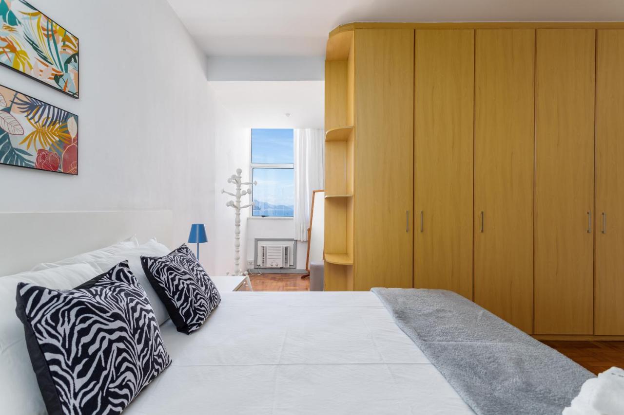 Belissimo Em Copacabana - Vista Para O Mar - A1103 Z3 ريو دي جانيرو المظهر الخارجي الصورة